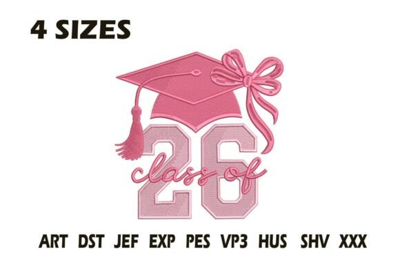 Review: Class of 2026 Graduation Bow Embroidery