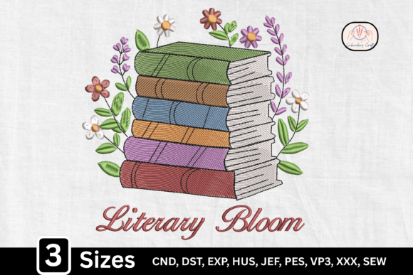 Review: Groovy Floral Book Stack Design