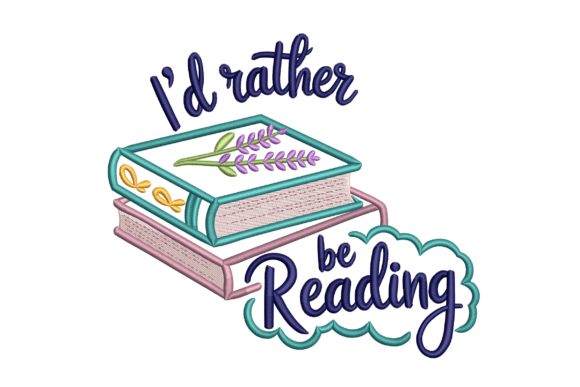 Review: I'd Rather Be Reading Book Lover Design