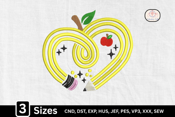 Reviewing Apple Heart Teacher Pencil for Holiday Shops