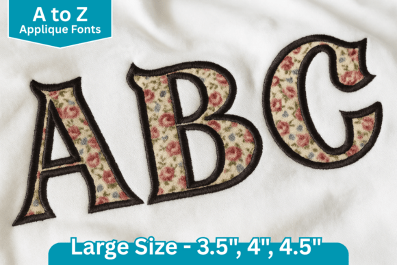 Royal Stitch Applique Font Review for Business