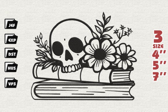 Skull Book Flower: A Pro Review for Branded Merch