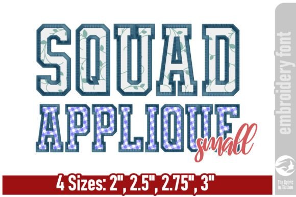Squad Varsity Applique Font Review for Gifts